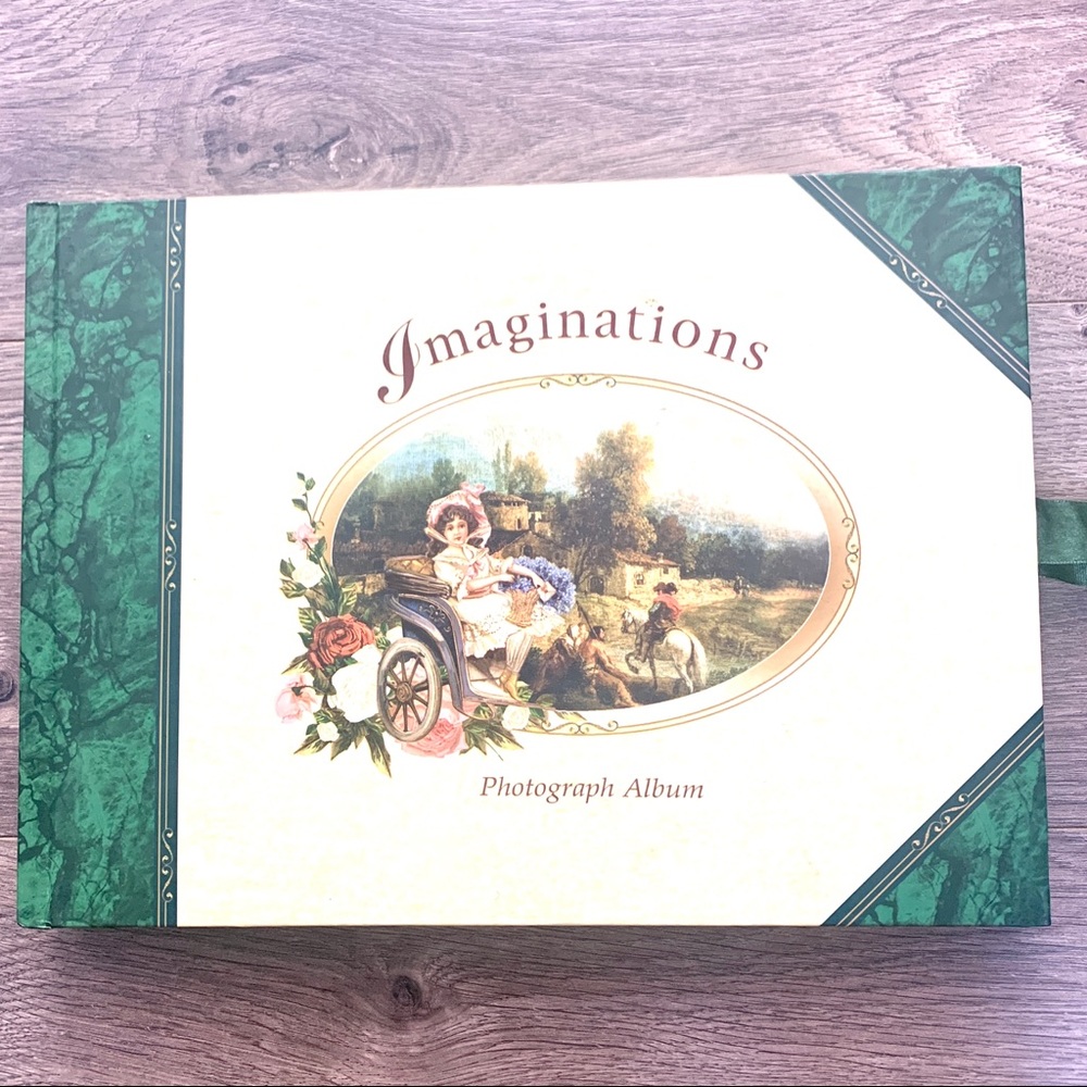 New imaginations vintage Children’s Photo Album with photo insert slots